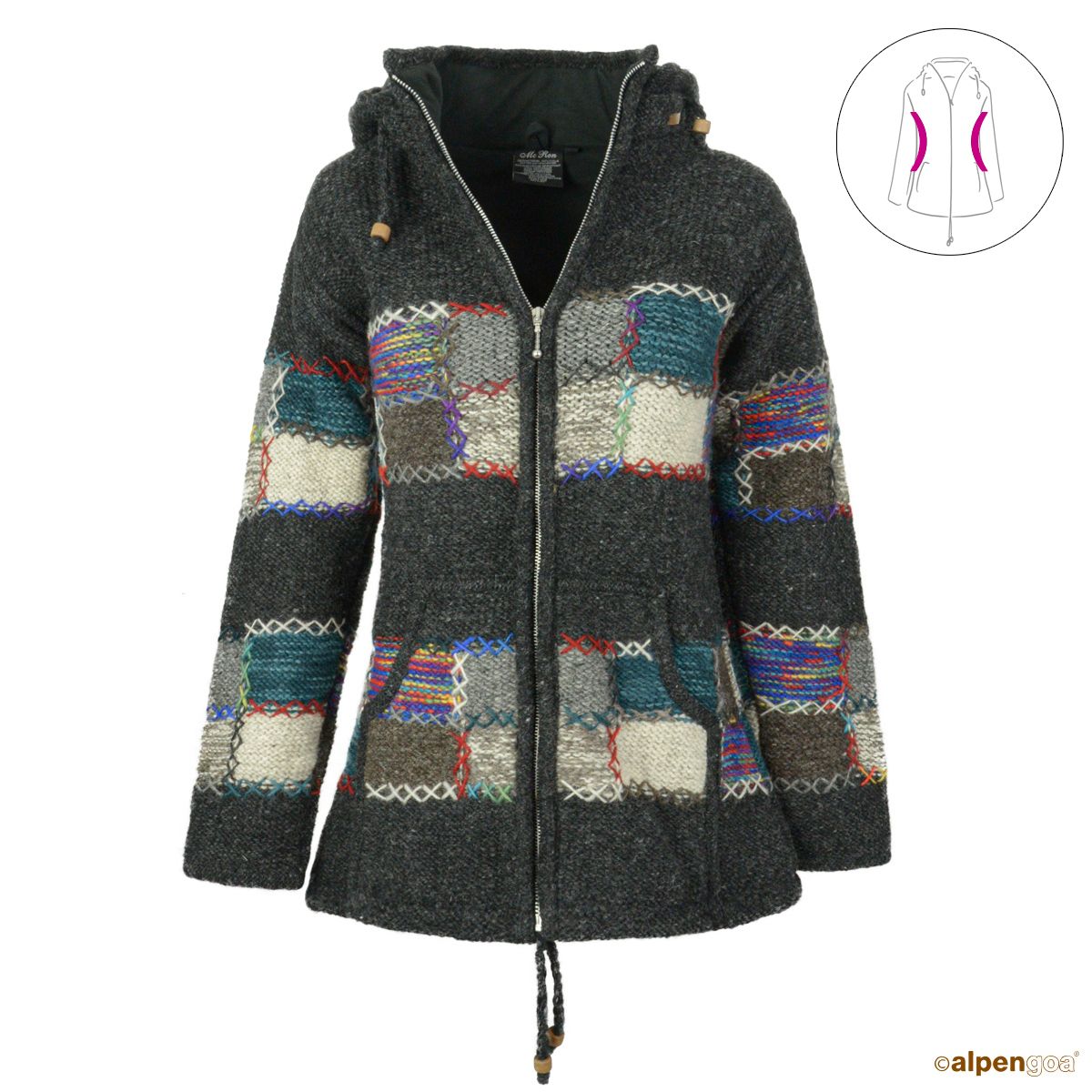 Wolljacke Modell Pipper